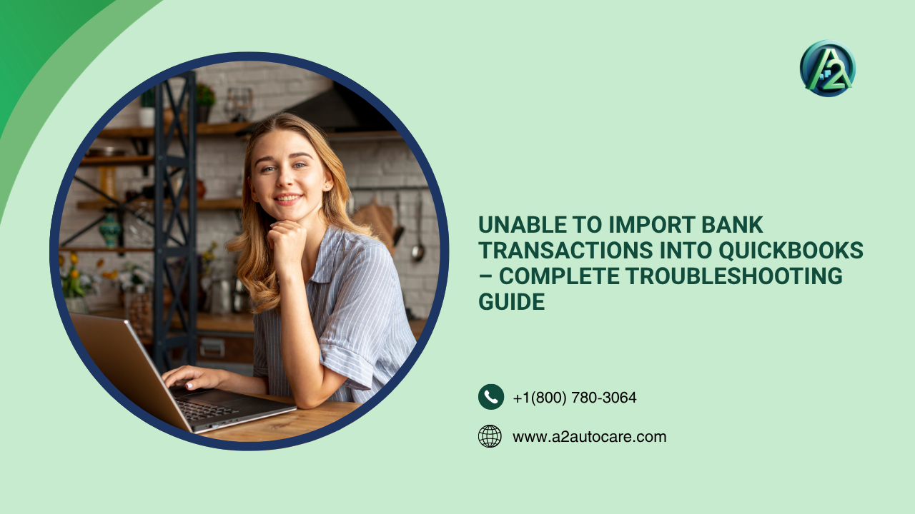 Resolve QuickBooks Bank Transaction Import Problems 